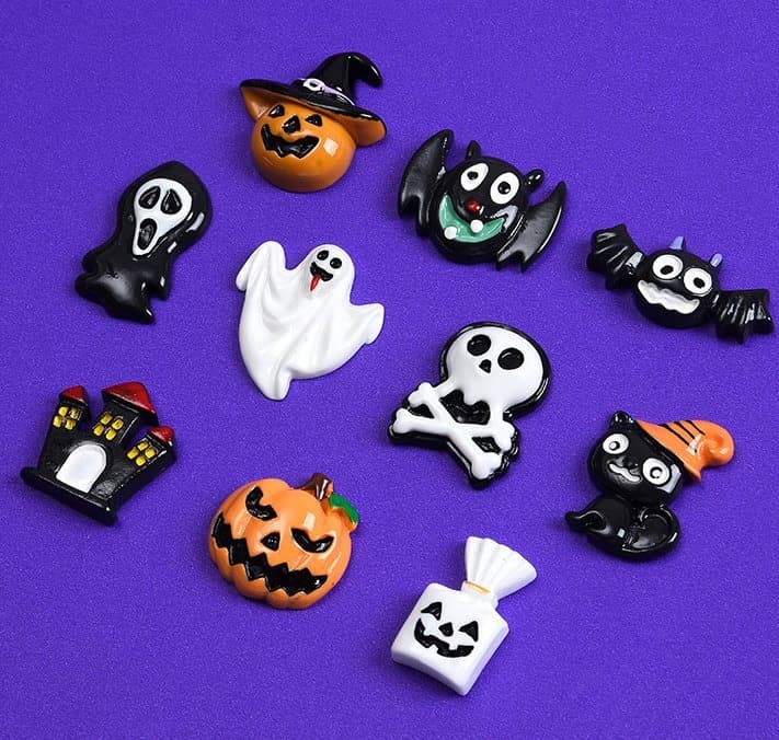 Halloween Resin Charms factory